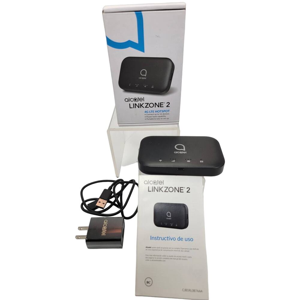 Alcatel Linkzone 2 MW43TM - 4G LTE (T-Mobile) WiFi Hotspot Open Box